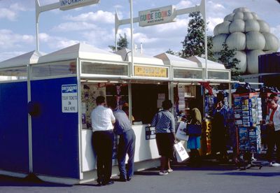 Greyhound Information Booth