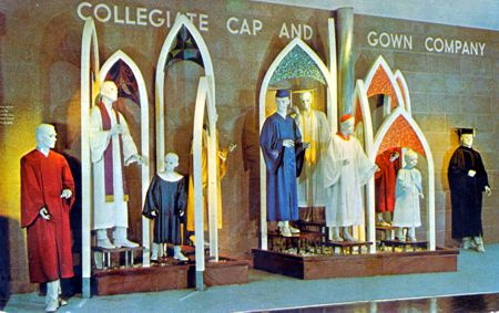 Collegiate Cap and Gown Company exhibitor postcard No. 80874-B