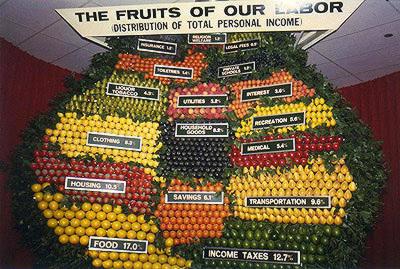 Fruits of our Labor Tree in the Hall of Free Enterprise
