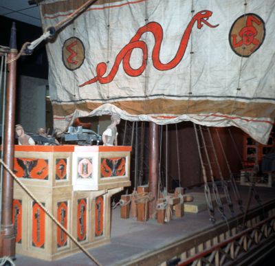 Cleopatra's royal barge