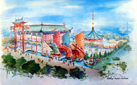 Hong Kong Pavilion official postcard No. 83715-B