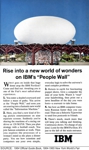 IBM Pavilion advertising