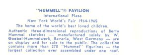 Reverse — International Plaza Hummel Pavilion postcard