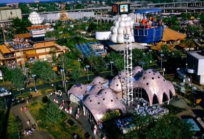 The Pavilion of Jordan from the Swiss Skyride
