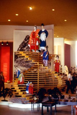 Inside the Korea Pavilion