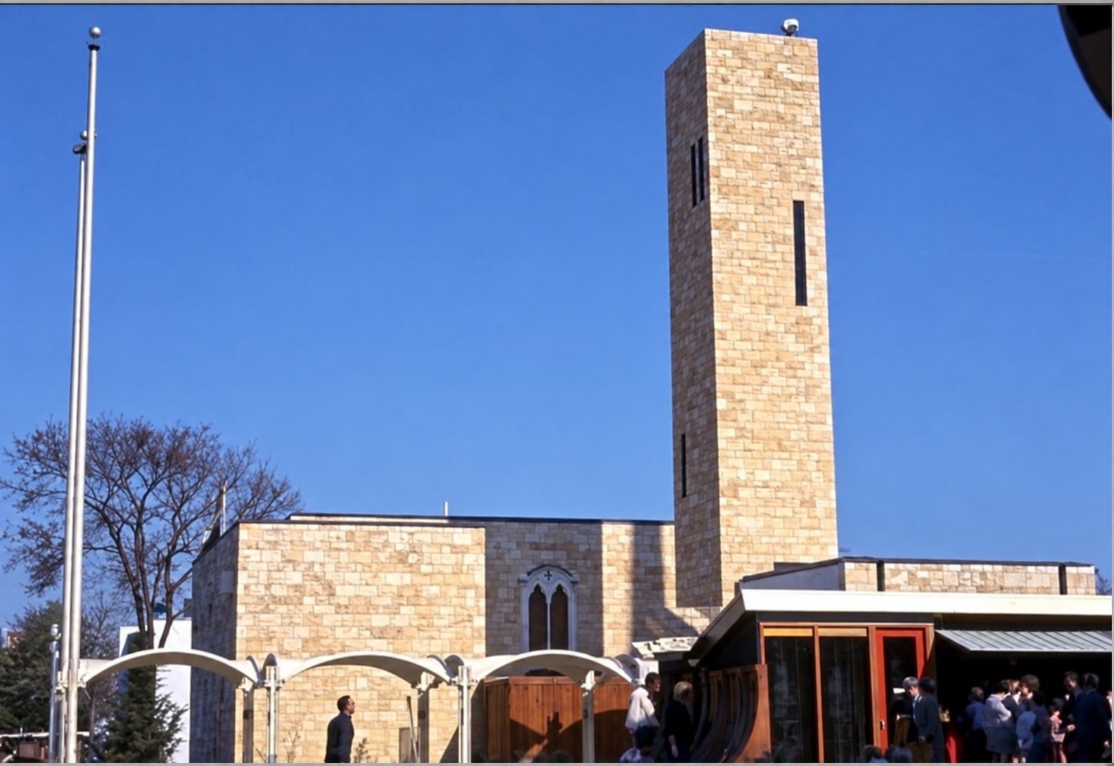 Lebanon — cubelike pavilion houses and tower