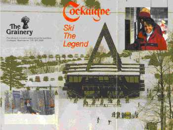 Former Austrian Pavilion at Cockaigne Ski Resort brochure