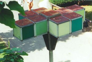 Canobie Lake Park street light