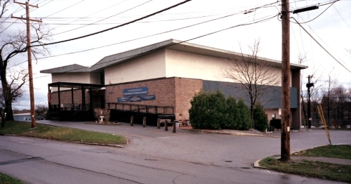 Socony Mobil building in Poughkeepsie