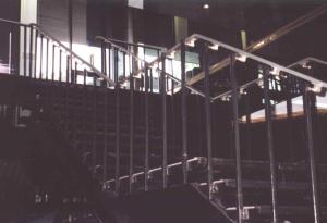 Stairs from the Transportation and Travel Pavilion