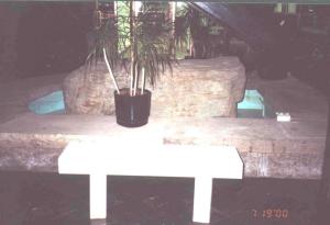 Ottilio Building lobby with jade stone from the Japanese Pavilion