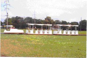 Greyhound Glide-A-Ride train at Erie County Fairgrounds