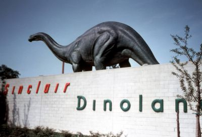 Life as it existed 165 million years ago is re-created in Sinclair's "Dinoland"