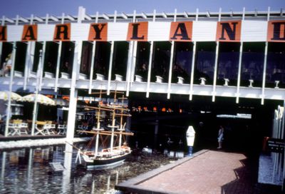 Maryland Pavilion - features state's link to the sea