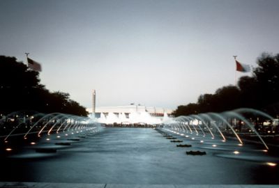 Bell Telephone Pavilion, Fountains of Fair, night