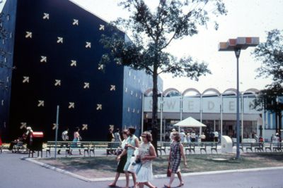 Sweden Pavilion, dedicated to theme, "Creative Sweden"
