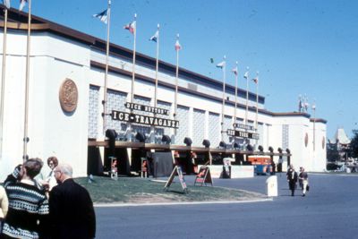 New York City Pavilion and Ice Theater - major attraction of Fair