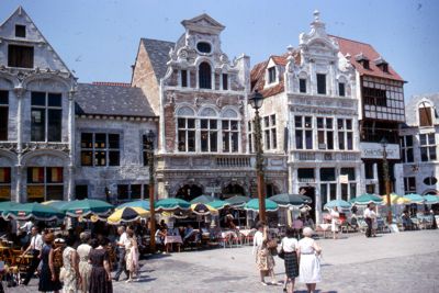 Belgian Village - more than 100 buildings comprise charming Flemish town of year 1700