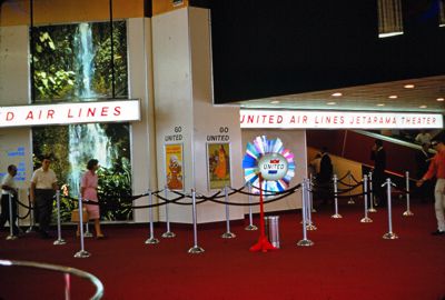 "Jetarama Theater" of United Air Lines in Fair's Amusement Area