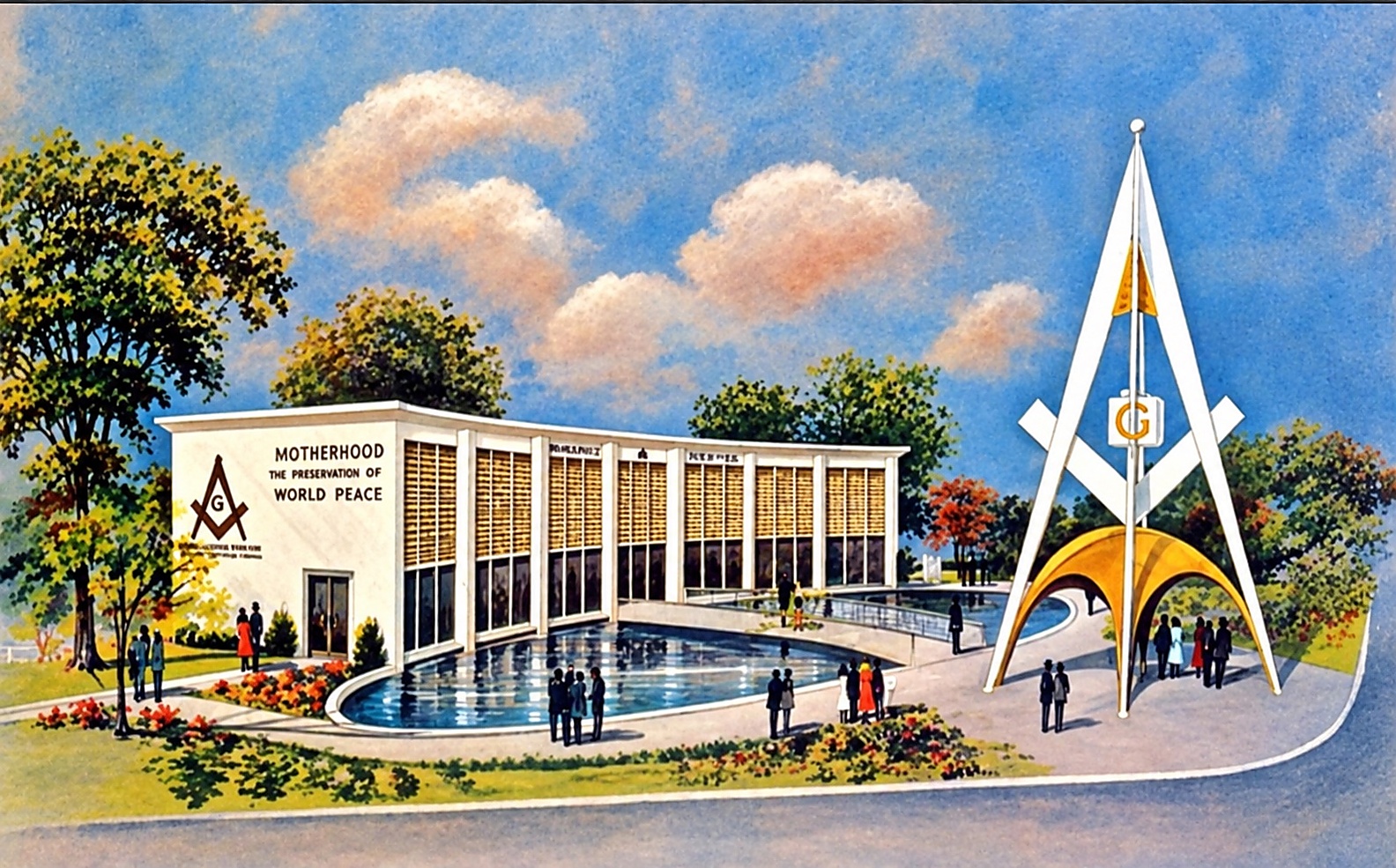 Masonic Center pavilion