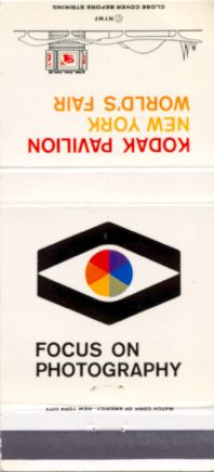 Eastman Kodak matchbook