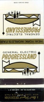 General Electric matchbook