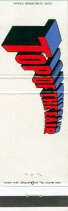 Port Authority Heliport matchbook