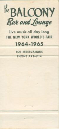 Louisiana matchbook