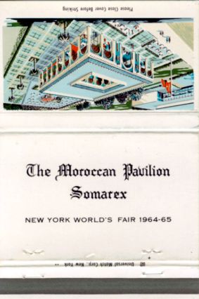 Morocco matchbook