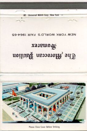 Morocco matchbook