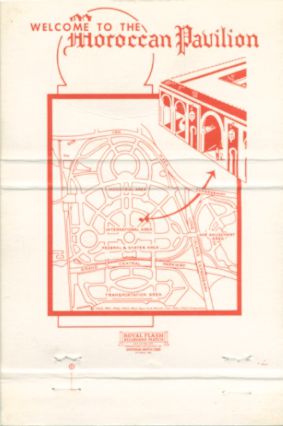 Morocco matchbook