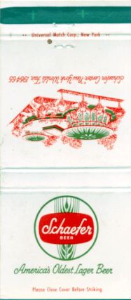 Schaefer matchbook