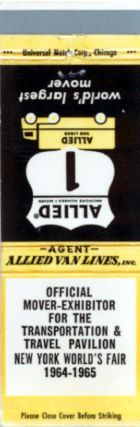 Transportation & Travel (Allied) matchbook