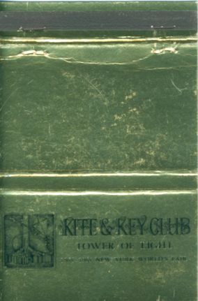 Tower of Light matchbook