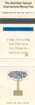 American Express matchbook