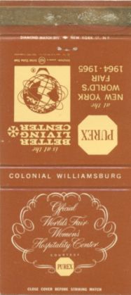 Better Living Center (Purex) matchbook