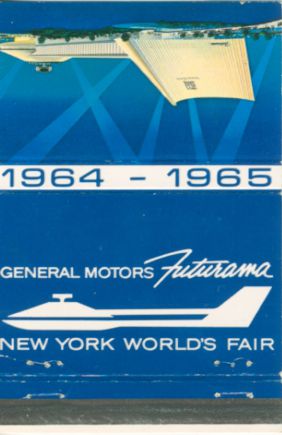 General Motors matchbook