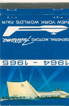 General Motors matchbook