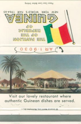 Guinea matchbook