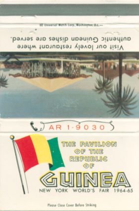 Guinea matchbook