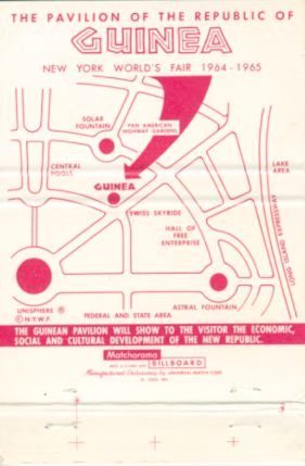 Guinea matchbook