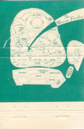 Mexico matchbook