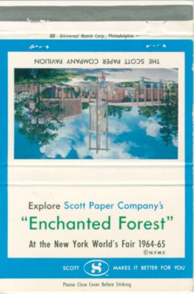 Scott Paper matchbook