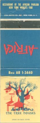 Africa matchbook