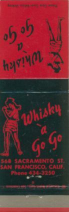 Hollywood matchbook