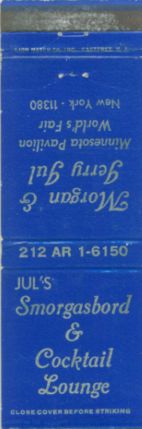 Minnesota matchbook