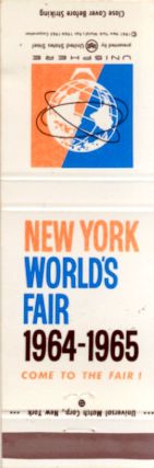 World's Fair matchbook