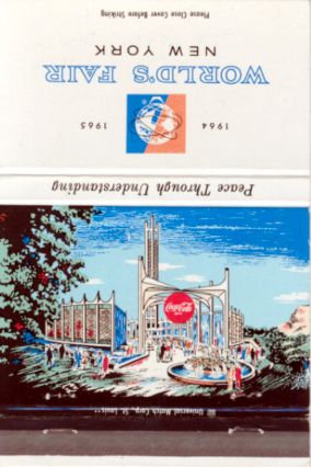 Coca-Cola matchbook