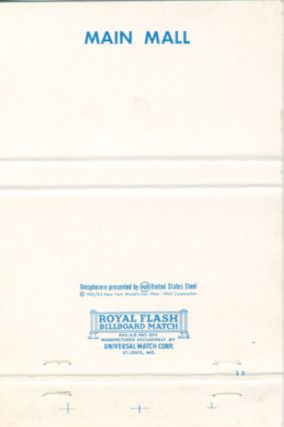 Main Mall matchbook