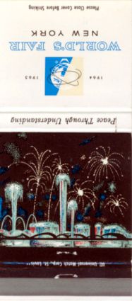 Fountain of the Planets matchbook